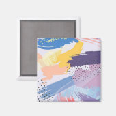 Abstraktes Muster Magnet (Vorderseite/Rückseite)