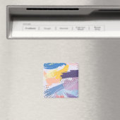 Abstraktes Muster Magnet (In Situ (Geschirrspüler))
