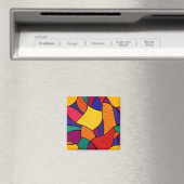 Abstraktes Muster Magnet (In Situ (Geschirrspüler))