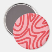 abstraktes Muster Magnet (Vorderseite/Rückseite)