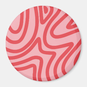 abstraktes Muster Magnet