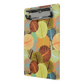 Abstraktes Muster Mini Klemmbrett (Gewinkelt2)