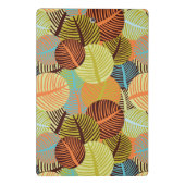 Abstraktes Muster Mini Klemmbrett (Rückseite)