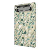 Abstraktes Muster Mini Klemmbrett (Gewinkelt2)