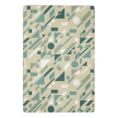 Abstraktes Muster Mini Klemmbrett (Rückseite)