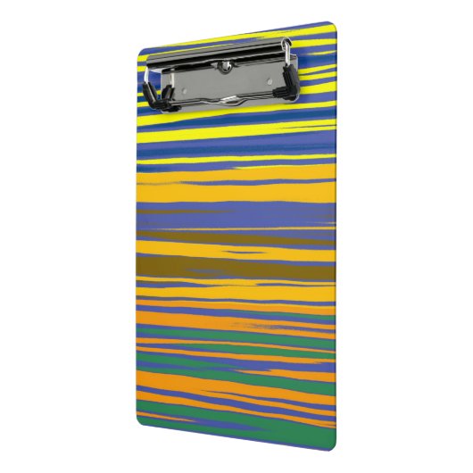 Abstraktes Muster Mini Klemmbrett (Gewinkelt2)