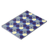 Abstraktes Muster mit klassischen arabischen Eleme Notizblock (Linke Seite)