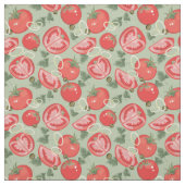 Abstraktes Muster mit Tomate Stoff (Muster)