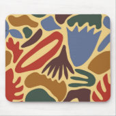 Abstraktes Muster Mousepad (Vorne)