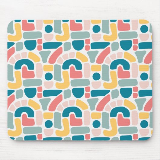 Abstraktes Muster Mousepad (Vorne)