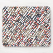 Abstraktes Muster Mousepad (Vorne)