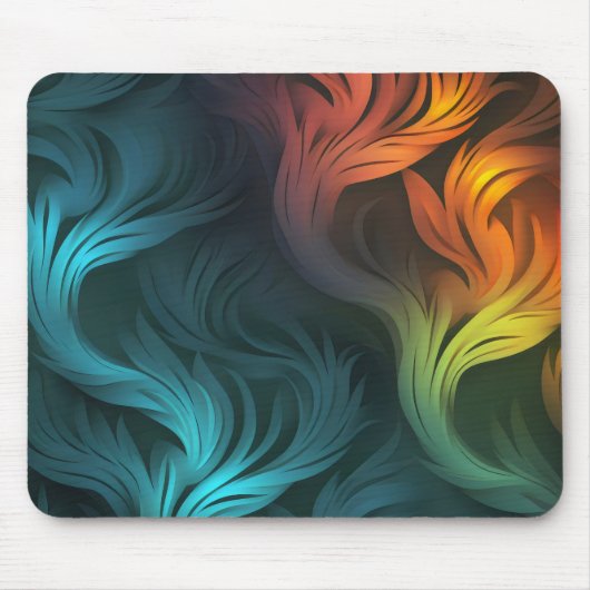 Abstraktes Muster Mousepad (Vorne)