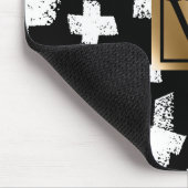 Abstraktes Muster Mousepad (Ecke)