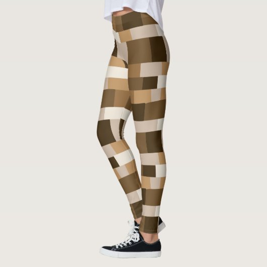 Abstraktes Muster Muster 080823 - v1 Leggings (Links)