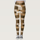 Abstraktes Muster Muster 080823 - v1 Leggings (Vorderseite)