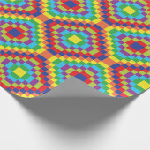 Abstraktes Muster nach hinten Geschenkpapier