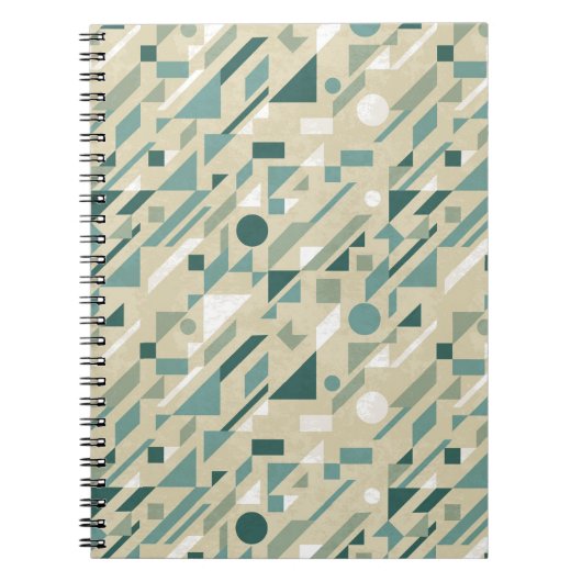 Abstraktes Muster Notizblock (Vorderseite)