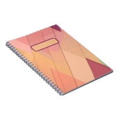 Abstraktes Muster Notizblock (Rechte Seite)