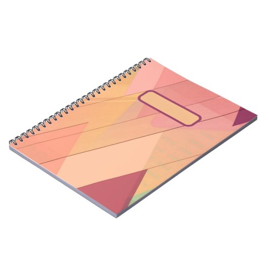 Abstraktes Muster Notizblock (Linke Seite)