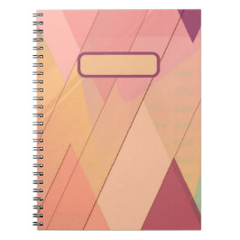 Abstraktes Muster Notizblock