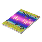 Abstraktes Muster Notizblock (Rotiert)