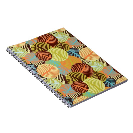 Abstraktes Muster Notizblock (Rechte Seite)