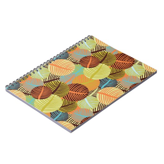 Abstraktes Muster Notizblock (Linke Seite)