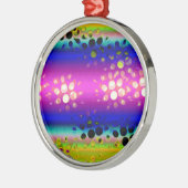 Abstraktes Muster Ornament Aus Metall (Links)