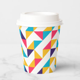 Abstraktes Muster Pappbecher