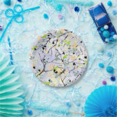 Abstraktes Muster Pappteller (Party)