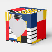 Abstraktes Muster. Patchwork. Geschenkschachtel (Vorderseite)