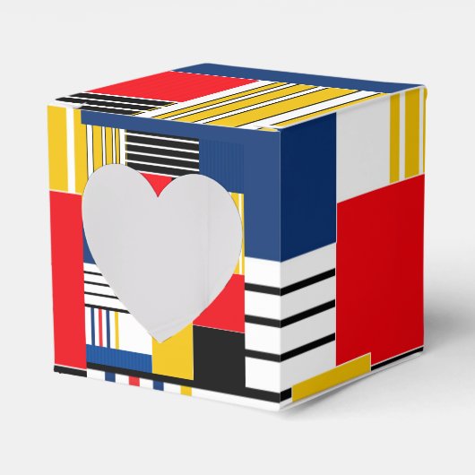 Abstraktes Muster. Patchwork. Geschenkschachtel (Vorderseite)