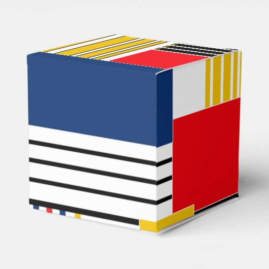 Abstraktes Muster. Patchwork. Geschenkschachtel (Rückseite)