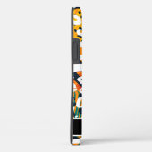 Abstraktes Muster Personalisierter Name des Tieres Case-Mate iPhone Hülle (Rückseite / Rechts)