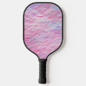 Abstraktes Muster Pickleball Schläger (Rückseite)