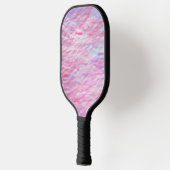Abstraktes Muster Pickleball Schläger (Links)