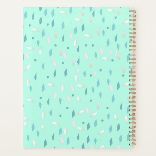 Abstraktes Muster Planer (Rückseite)