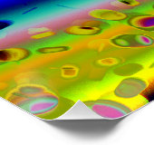 Abstraktes Muster Poster (Ecke)