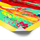 Abstraktes Muster Poster (Ecke)