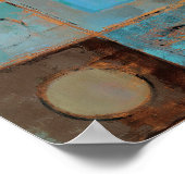 Abstraktes Muster Poster (Ecke)