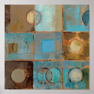 Abstraktes Muster Poster