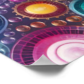 Abstraktes Muster Poster (Ecke)