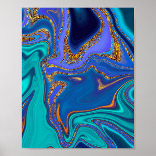 abstraktes Muster. Poster