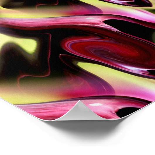 Abstraktes Muster Poster (Ecke)