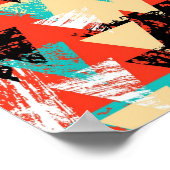 Abstraktes Muster Poster (Ecke)