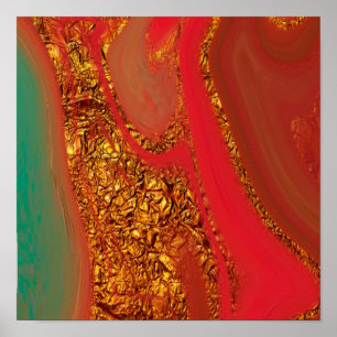 abstraktes Muster. Poster