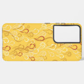 Abstraktes Muster Samsung Galaxy Hülle (Linke Seite)