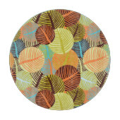 Abstraktes Muster Schneidebrett (Vorderseite)