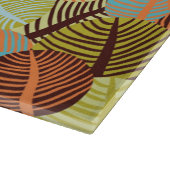 Abstraktes Muster Schneidebrett (Ecke)