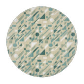 Abstraktes Muster Schneidebrett (Vorderseite)